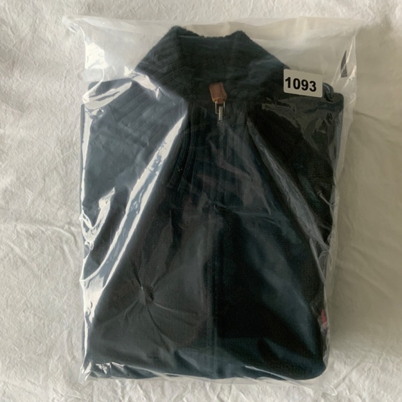 Polo by Ralph Lauren Quarter-Zip Pullover Zip Rib Sweater - Picture 6 of 6